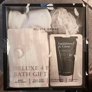 Olivia Grace deluxe 4pc bath gift set